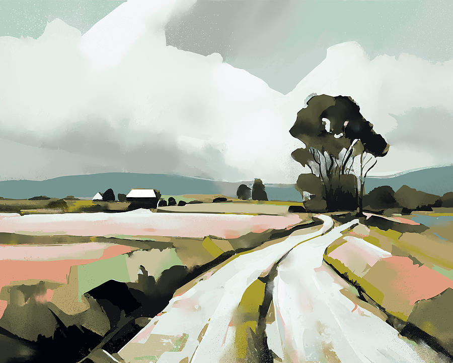 Countryside Scene I Digital Art by Mike Taylor