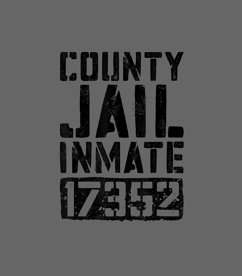 County Jail Inmate Prisoner Costume Digital Art By Kiannz Maddo - Fine 