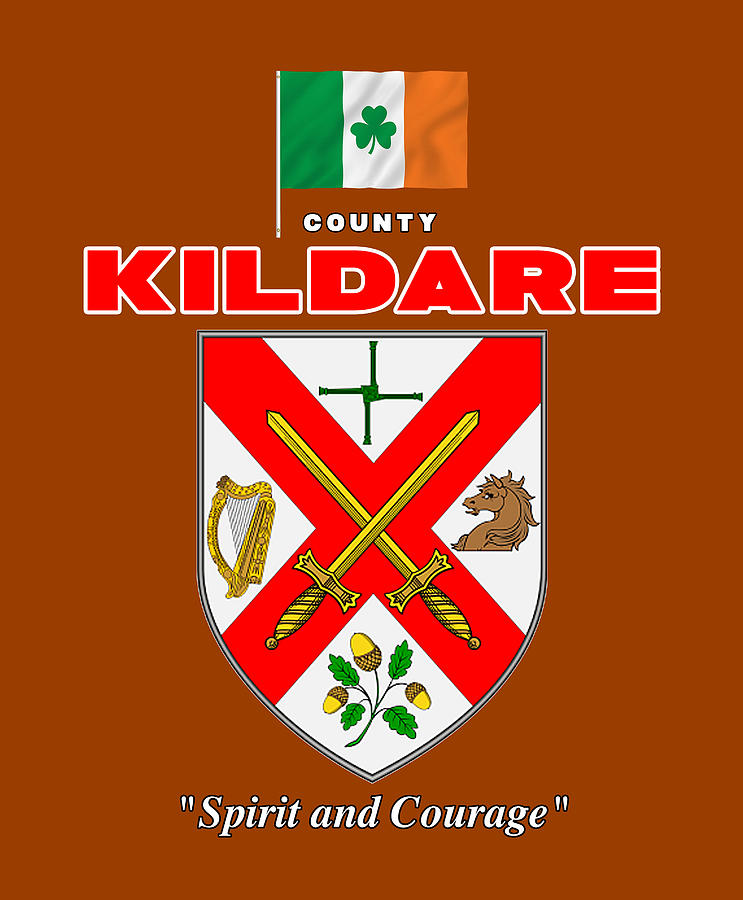 County Kildare Ireland - Official Crest Photograph by Cathal Devlin ...