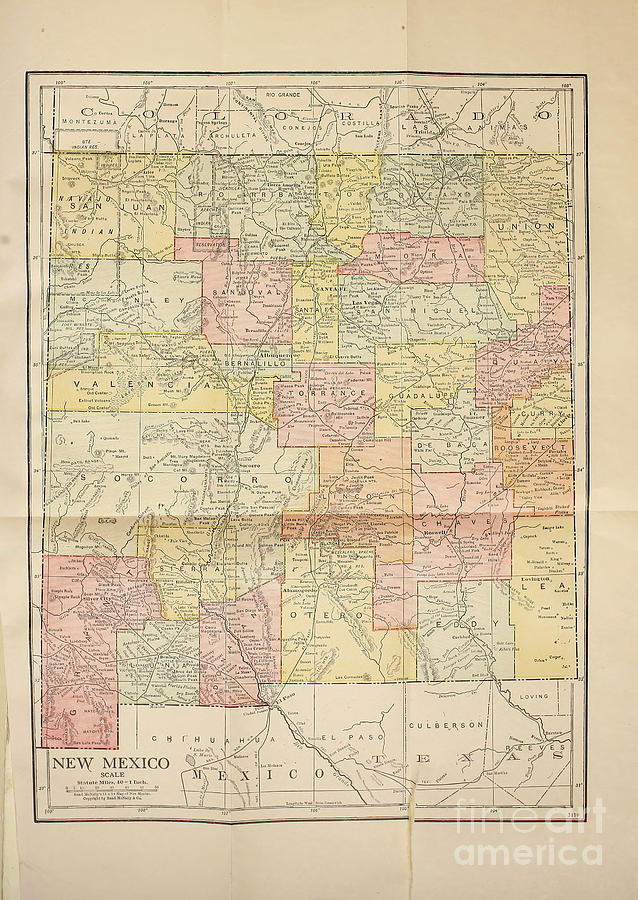 schematic drawing of american map