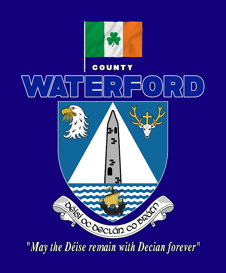 County Waterford Ireland - Official Crest Photograph by Cathal Devlin ...