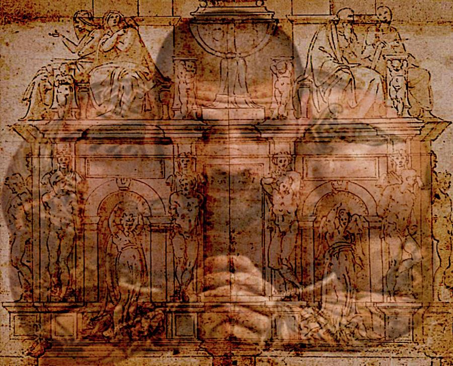 Coup de Couteaux dans le cou. Digital Art by Claude Theriault Coup de Couteaux dans le cou. Digital Art by Claude Theriault