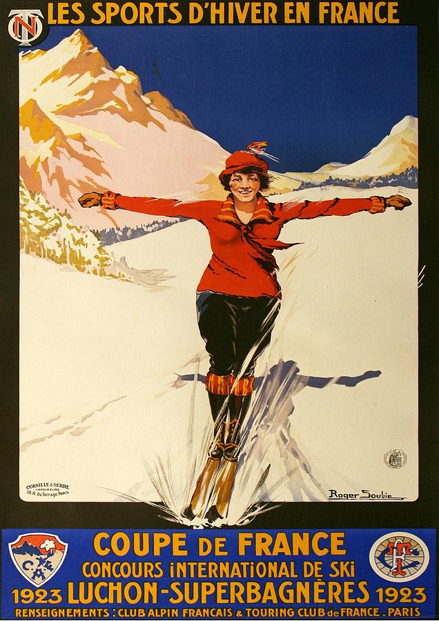 Coupe De France 1923 Drawing by Vintage Fine Art America