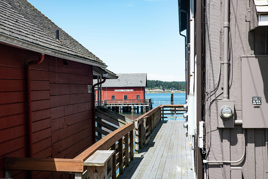 Coupeville Walls and Walkway Photograph by Tom Cochran