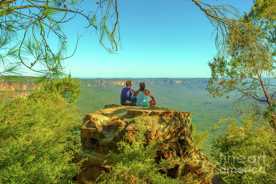 Couple in New South Wales Photograph by Benny Marty