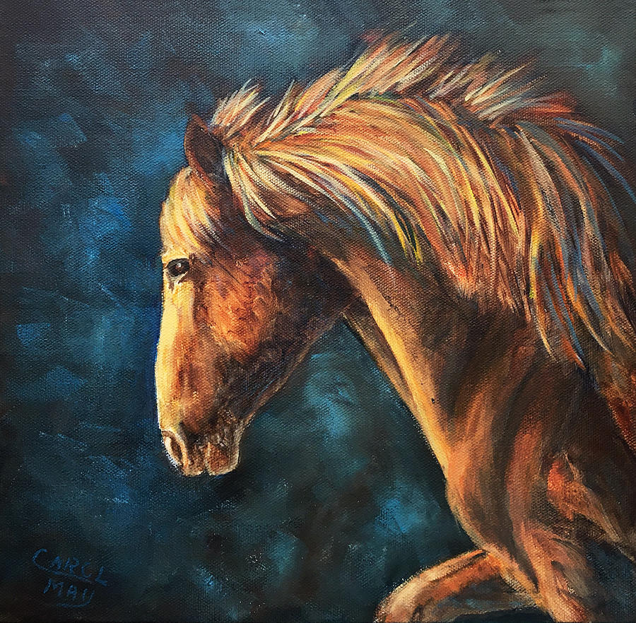 Courage Painting by Art by Carol May