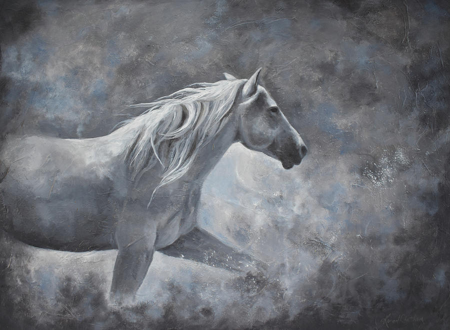 Courage For The Journey Painting by Karen Kennedy Chatham