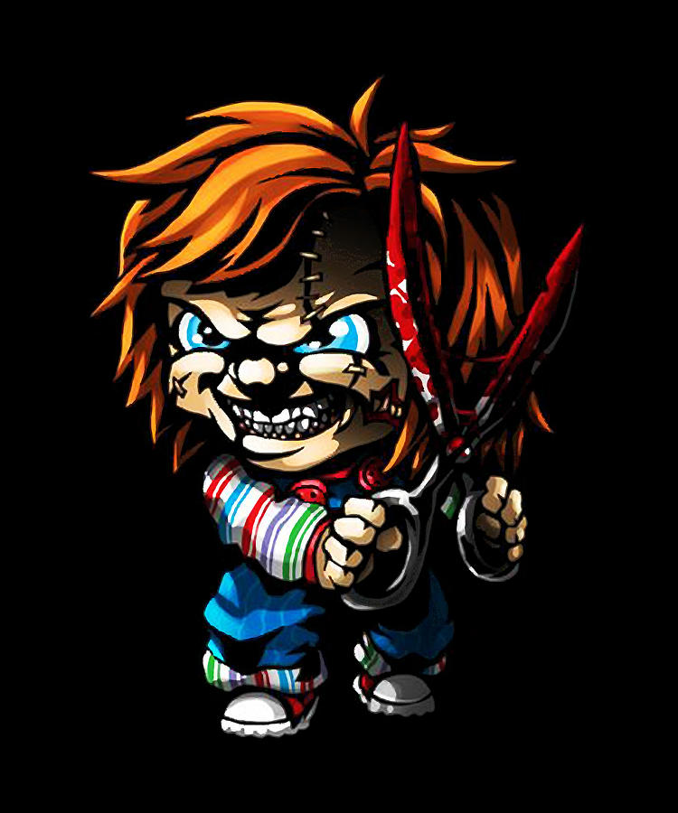 Courageous Lucky Chucky Gift For Birthday Digital Art by Smino Shop