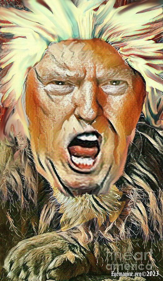 Donald Trump Digital Art - Court of the Trumplion King by Ignatius Graffeo