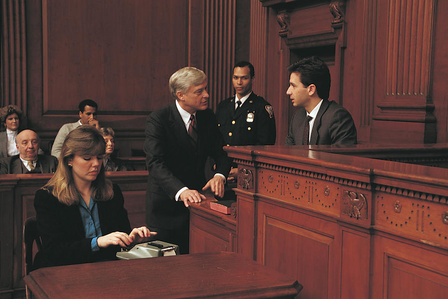 Court scene Photograph by Comstock