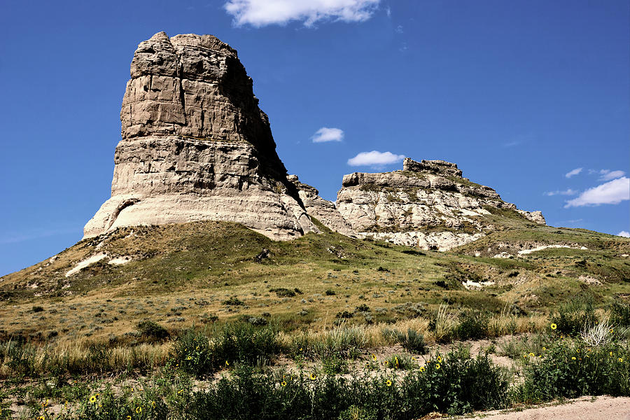 Courthouse And Jail Rock 1 Near Bayard Nebraska Photograph by John ...