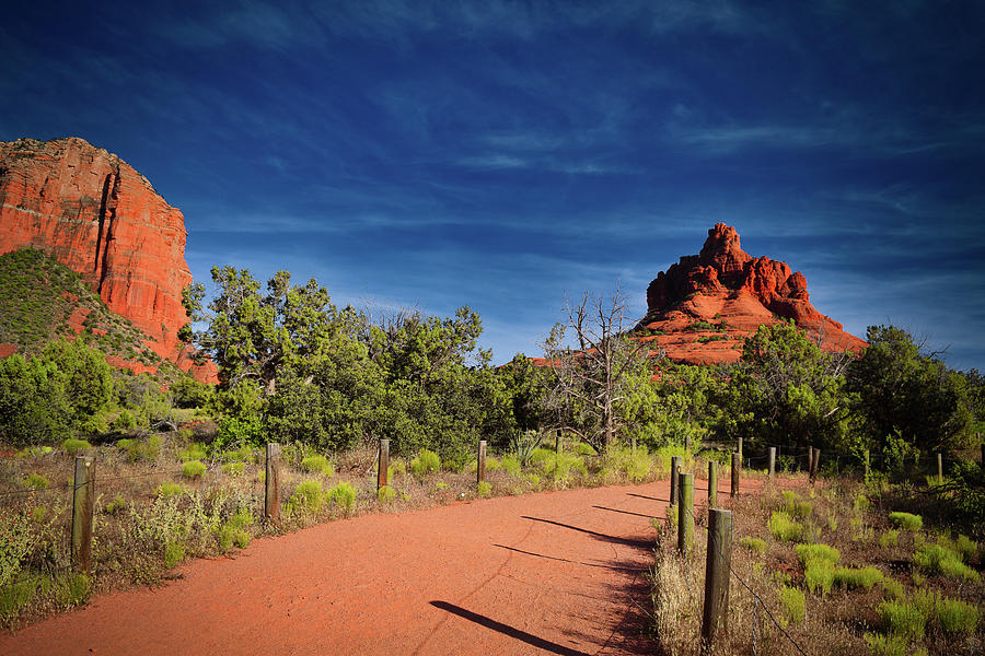 Courthouse Butte and Bell Rock Trail, Sedona Photograph by Chance Kafka