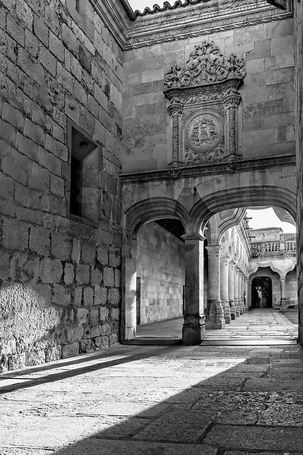 Courtyard Entry Salamanca Spain Photograph by Joan Carroll