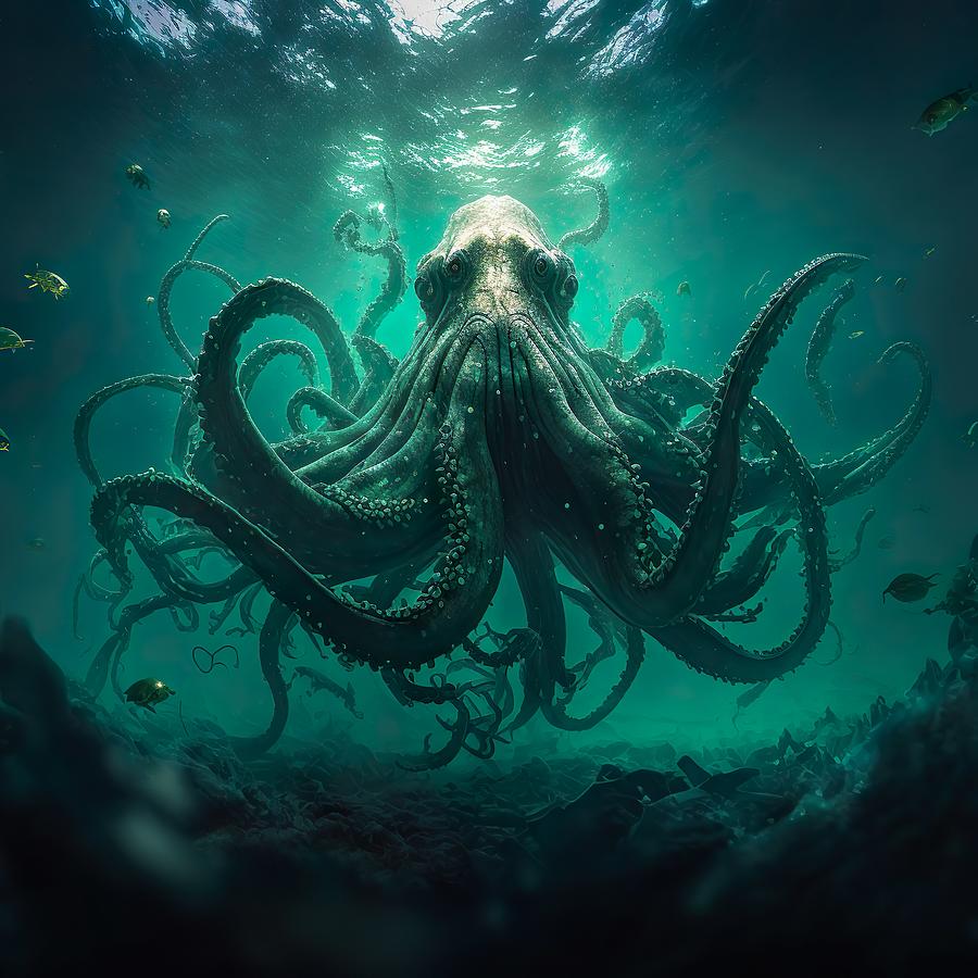 Cousin of Cthulu Digital Art by iTCHY - Fine Art America