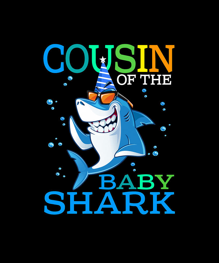 Cousin baby hot sale shark shirt