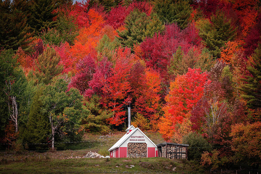 Coutures Sugar House Fall Photograph by Tim Kirchoff