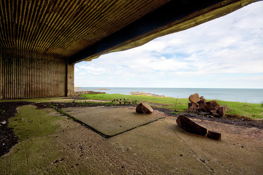 Cove Battery gun placement 1 Photograph by Steev Stamford