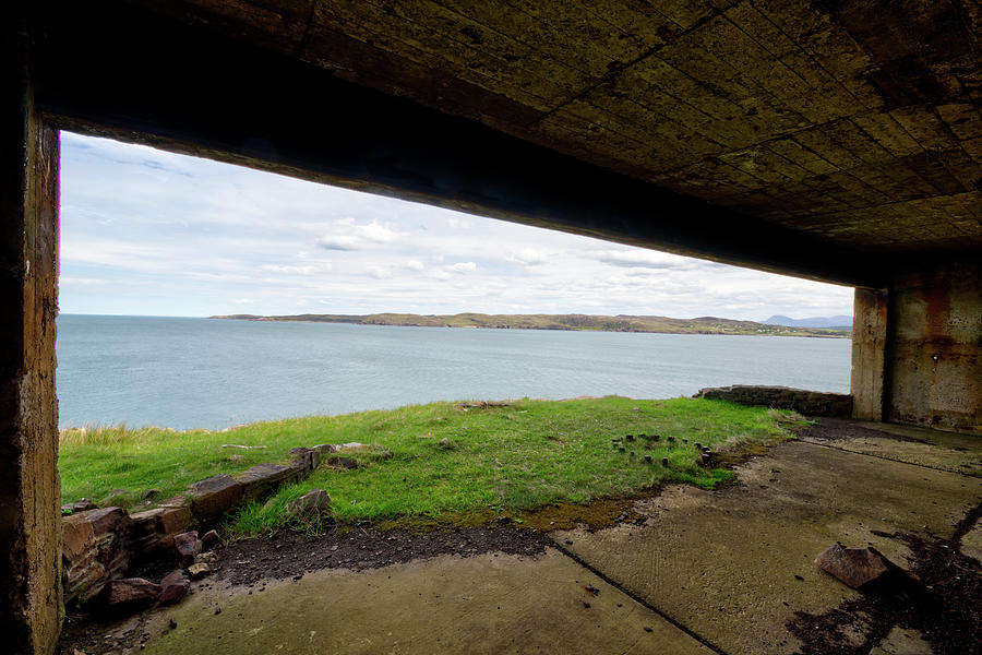 Cove Battery gun placement 2 Photograph by Steev Stamford
