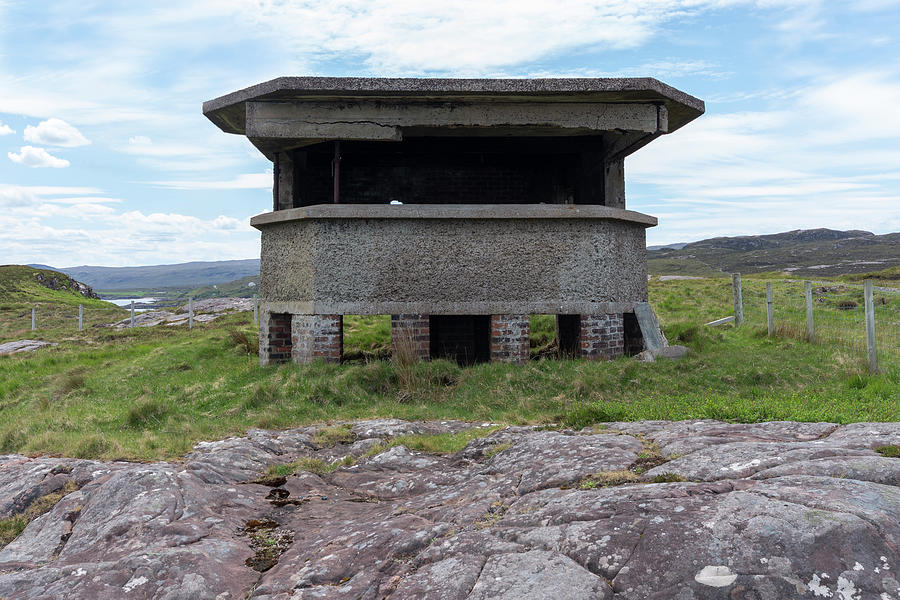 Cove Battery observation post Photograph by Steev Stamford