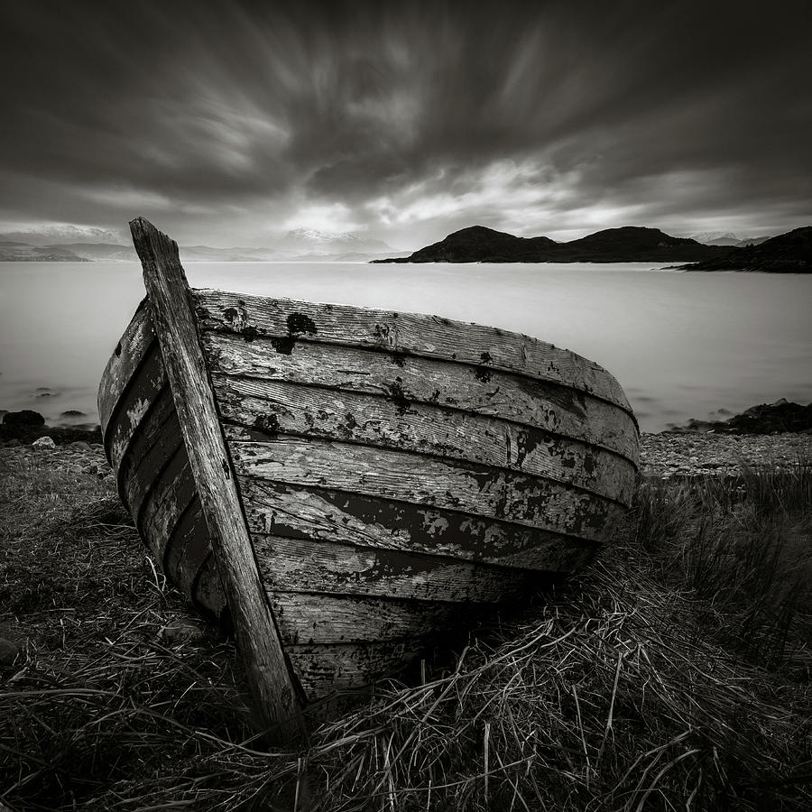 Boat Photograph - Cove Boat by Dave Bowman
