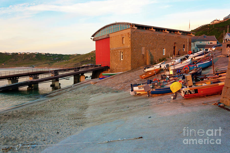 Sunset Photograph - Cove Fishing Fleet at Sunset by Terri Waters