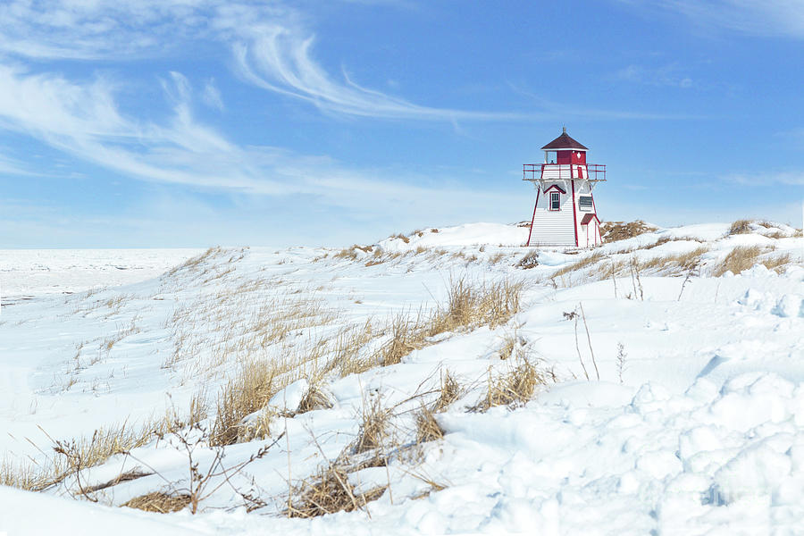 Covehead Harbour PEI Lighthouse Photograph by Verena Matthew - Fine Art ...