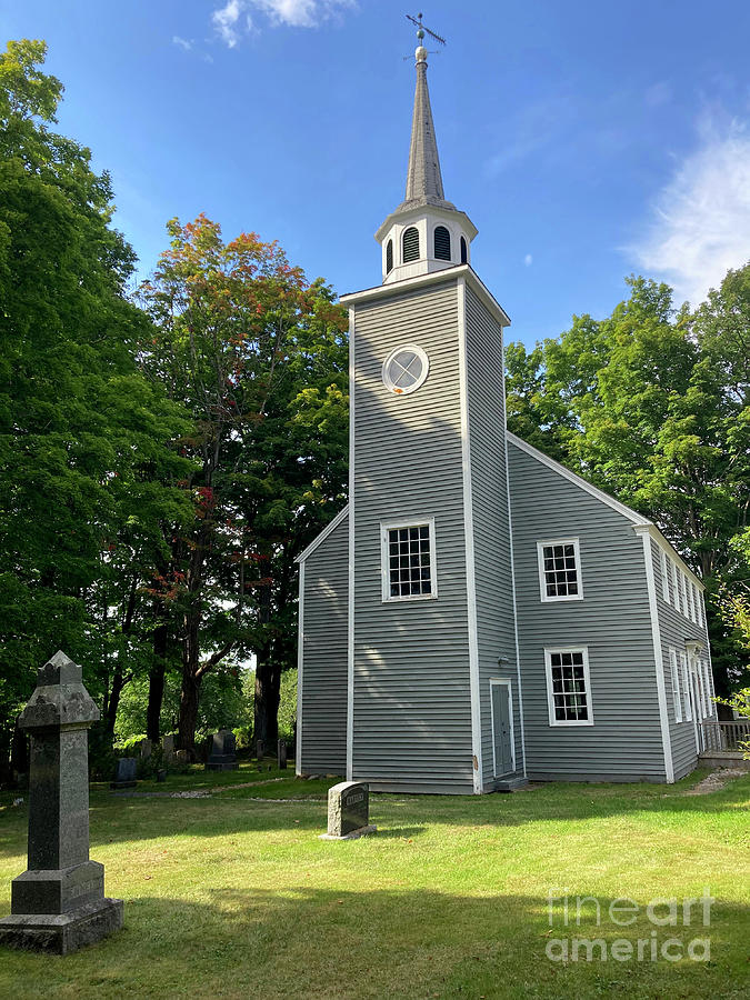 Covenanter Church at Grand Pre, Nova Scotia Photograph by Phil Banks