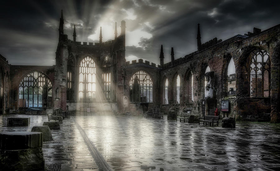 Coventry Cathedral  Photograph by Remigiusz MARCZAK