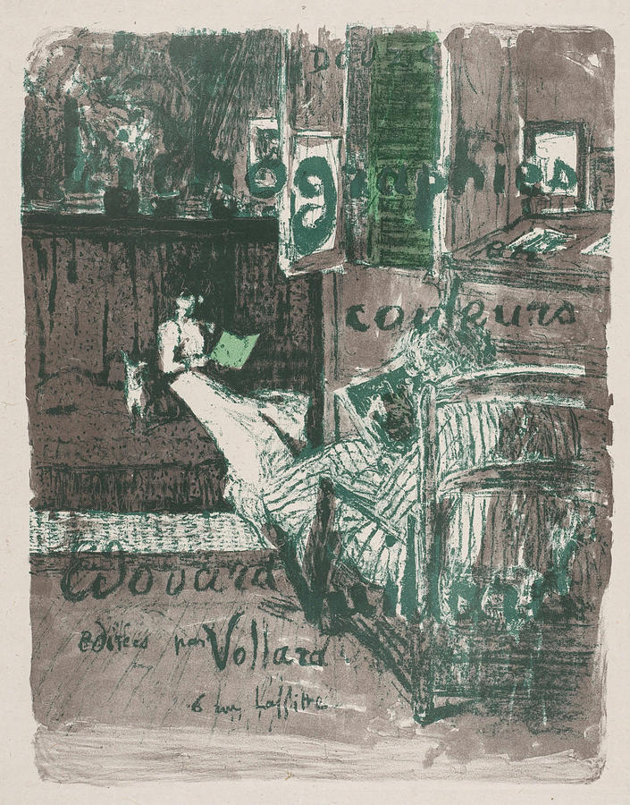 Edouard Vuillard Painting - Cover by Edouard Vuillard