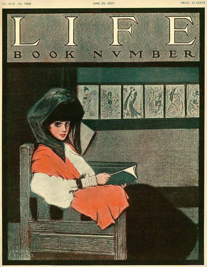 Cover of Life Magazine June 20, 1907 Mixed Media by Sewell Collins