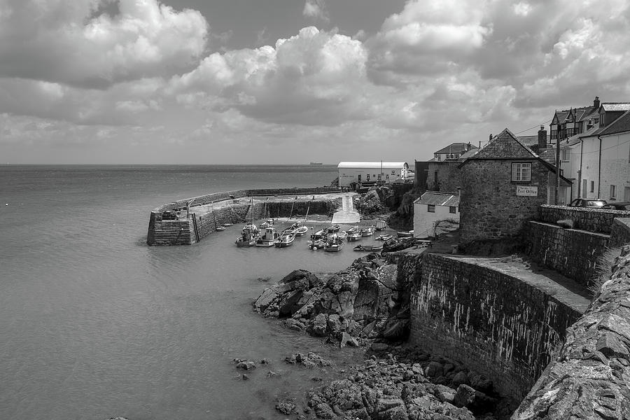 Coverack harbour on the Lizard Peninsula, Cornwall, UK Photograph by Seeables Visual Arts