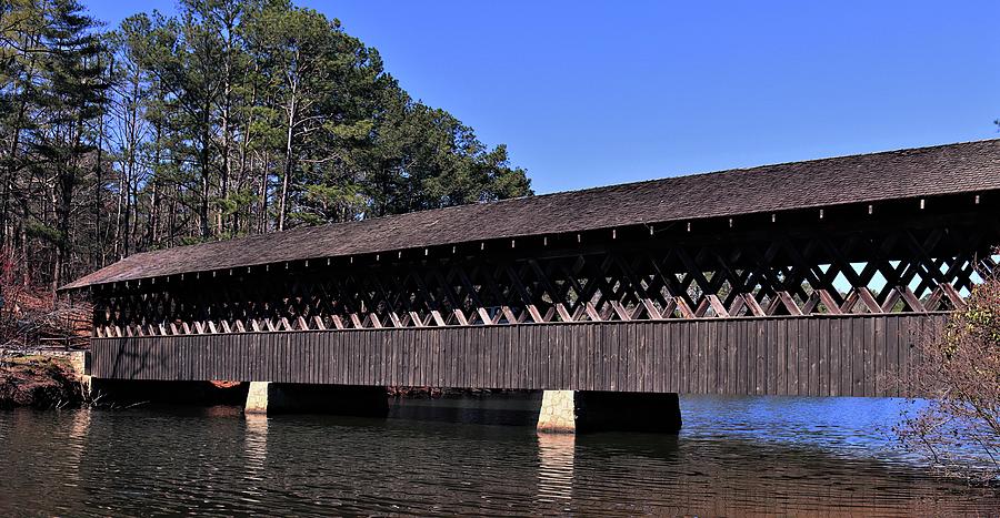 Atlanta Photograph - Covered Bridge by Christopher James