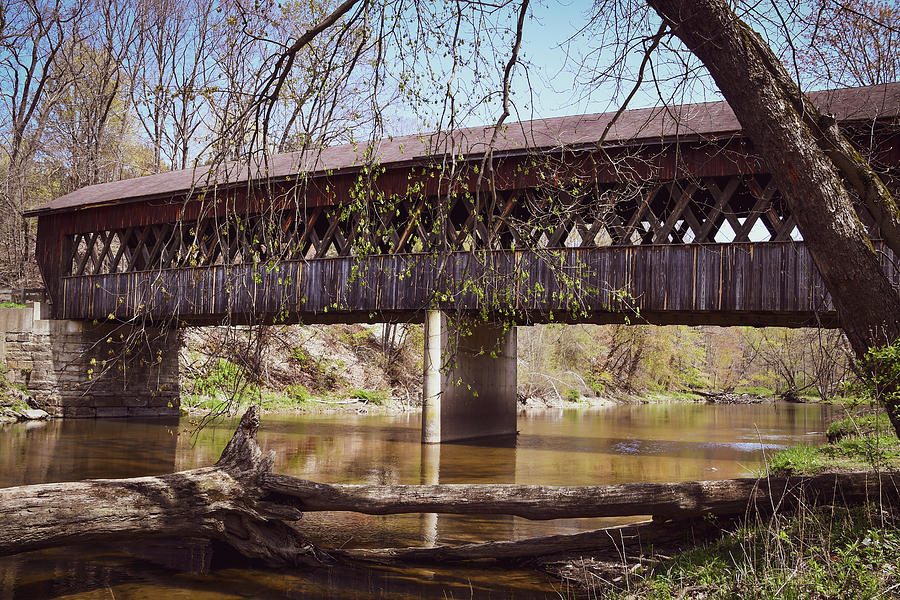 Covered Bridge Photograph by Michelle Wittensoldner