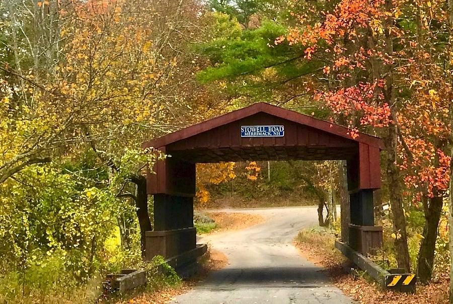 Covered Bridge New Hampshire Photograph by Caroline Stella