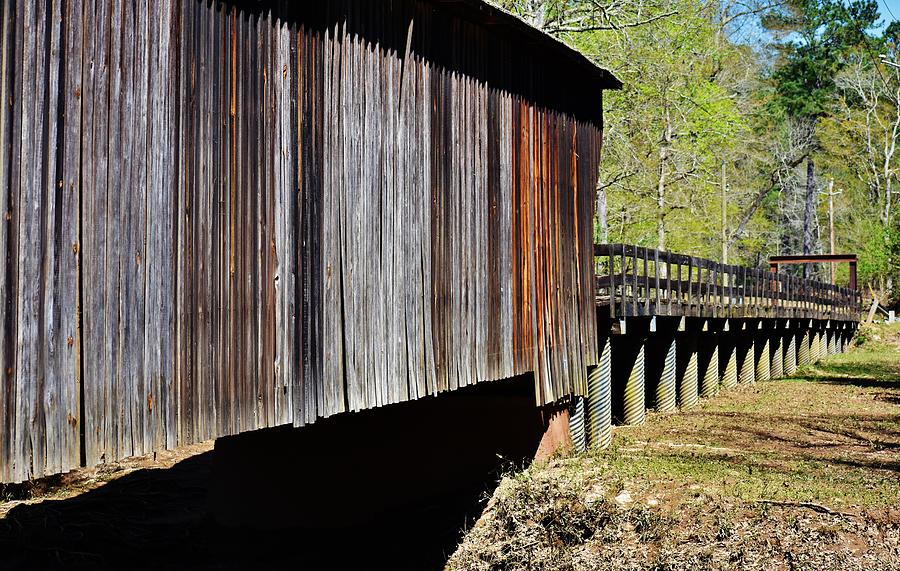 Covered Bridge Side View Photograph by Eileen Brymer