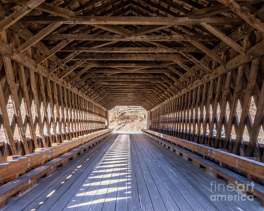 Covered Bridge Skeleton Photograph by Phil Spitze