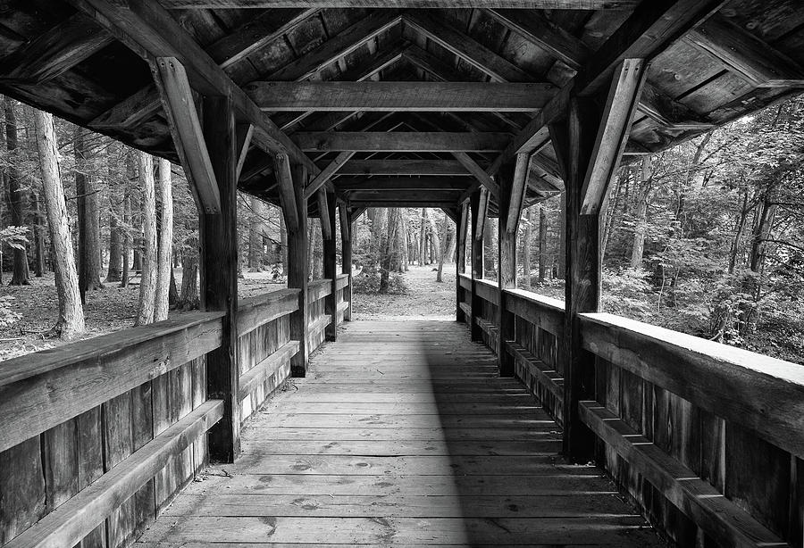 Covered Bridge Photograph by Steven Nelson