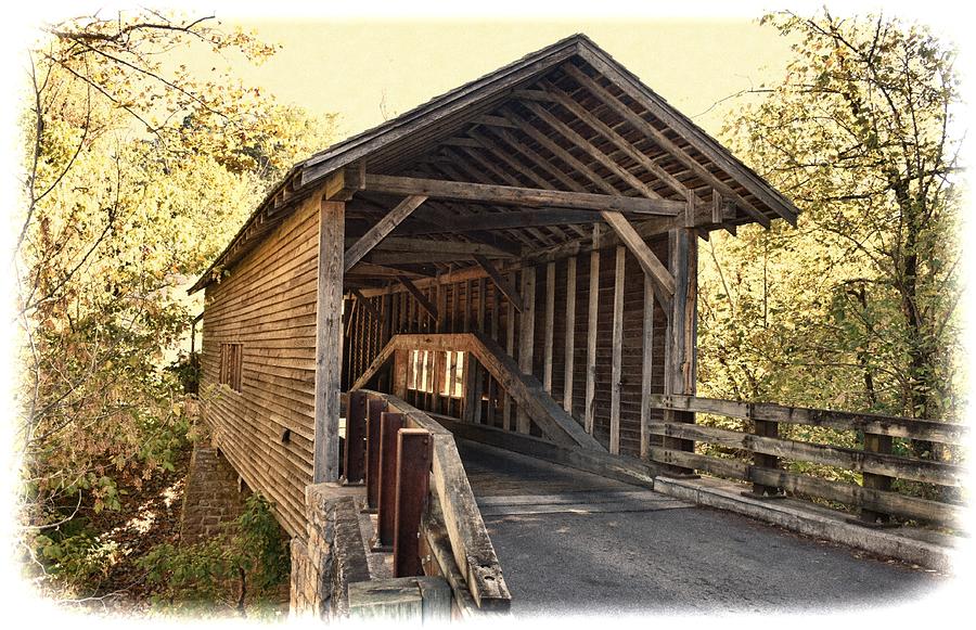 Covered Bridge Photograph by Vic Montgomery