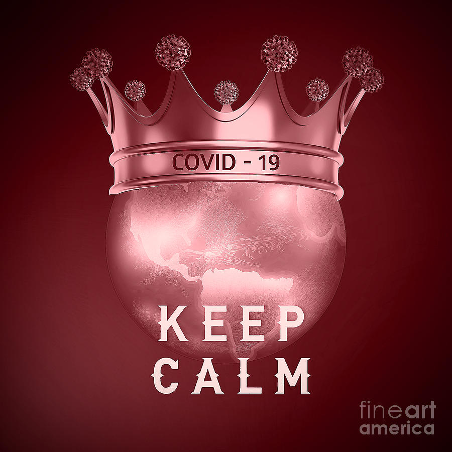 Covid 19 Digital Art by Binka Kirova
