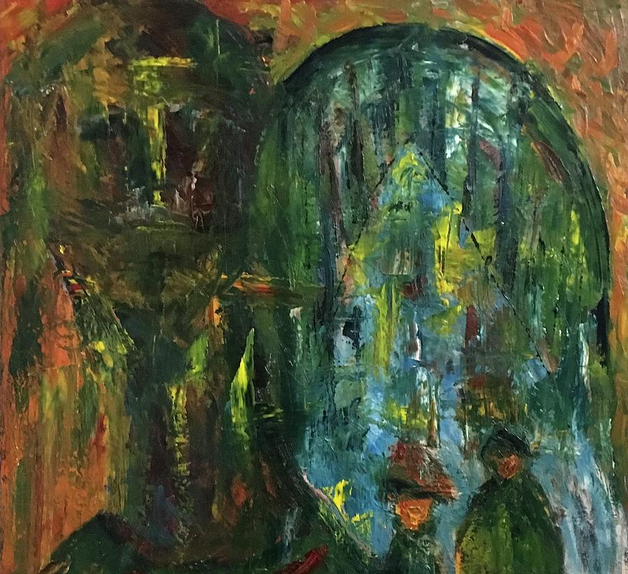 COVID19. A walk into the unknown Painting by Michael Oliphant Pixels