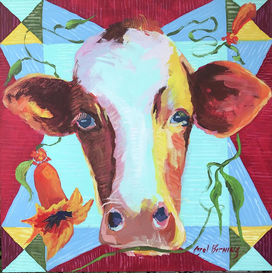 Cow Itch Vine Painting by Carol Berning