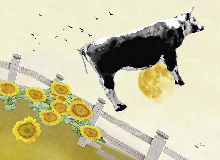 Cow Jumped Over The Moon Photograph by Diana Angstadt