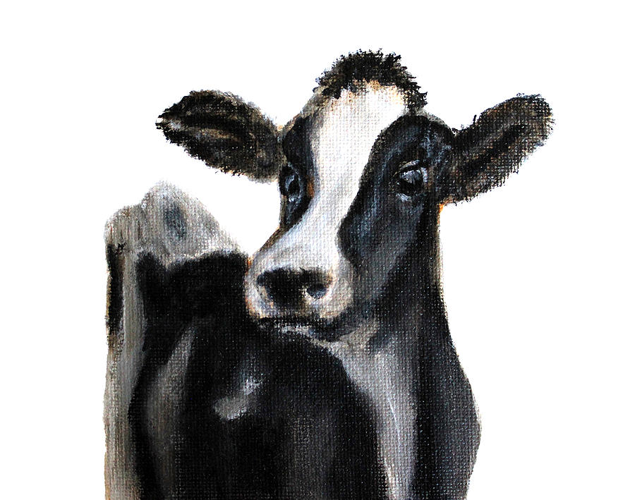 Cow Painting by Mikayla Ruth Reed