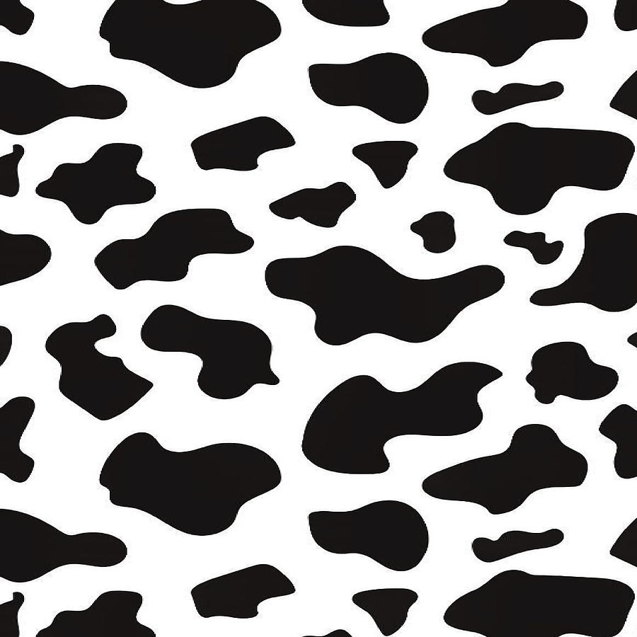 Cow Print Poster Aesthetic Painting By Joel Adrian Fine Art America