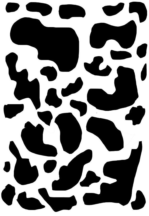 Cow Spots Digital Art by Cindy Boyd - Fine Art America