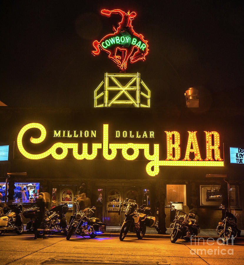 Million Dollar Cowboy Bar Photograph by Paul Quinn