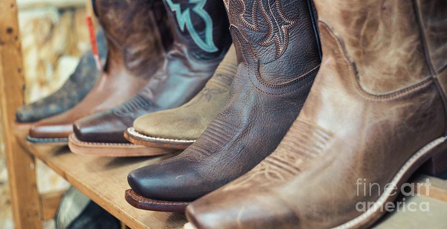 Cowboy Boots Photograph by Andrea Anderegg
