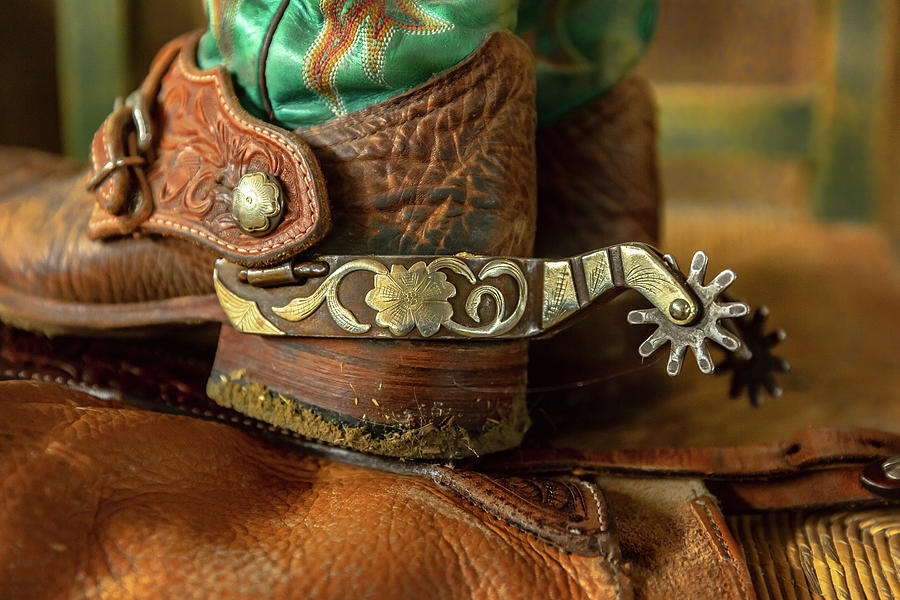 Cowboy Boots Photograph by JBK Photo Art