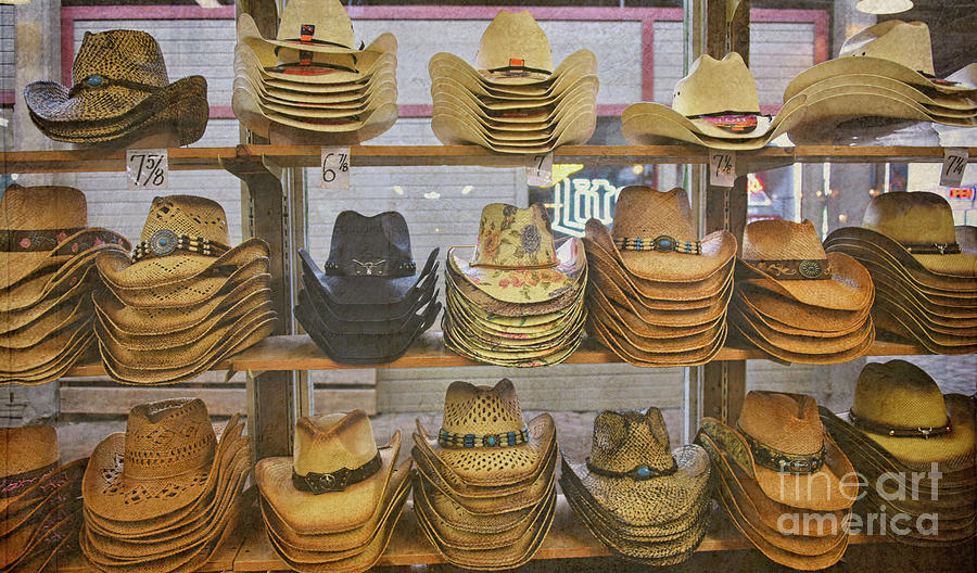 Cowboy Hats 2 Photograph by Andrea Anderegg
