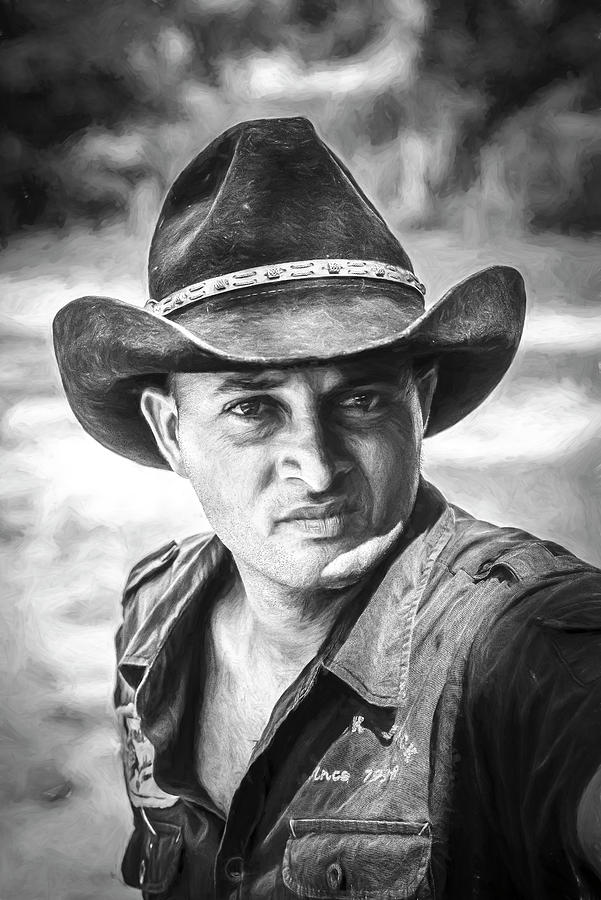 Cowboy Photograph by Lou Novick